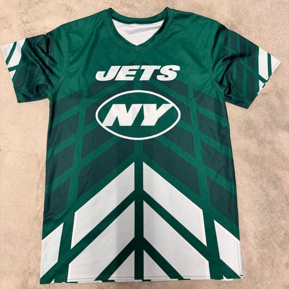 Men’s NFL Jets Flag Football Reversible Jersey Size M